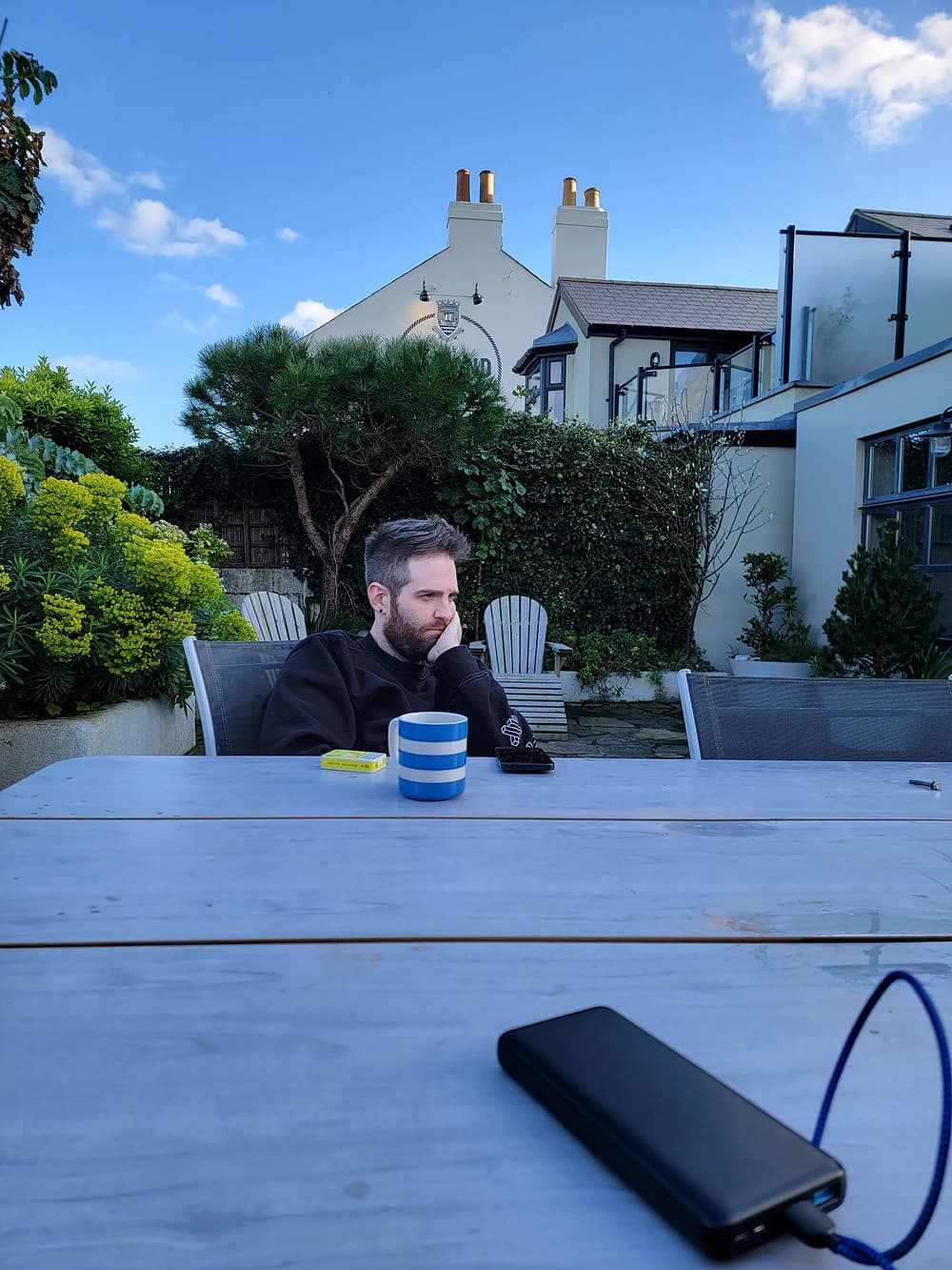 Deep in thought