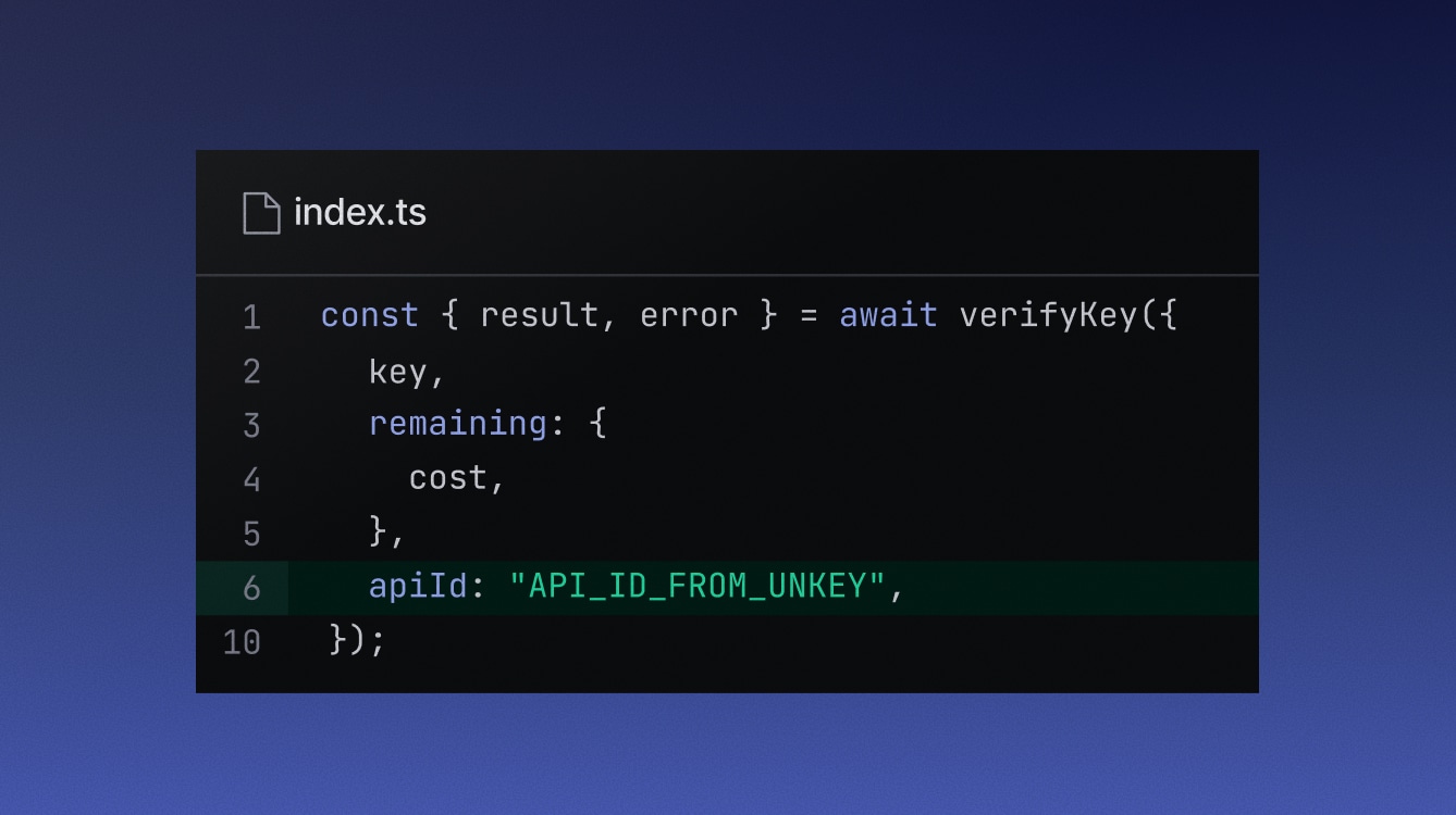 Implementing Variable API Route Costs with Unkey