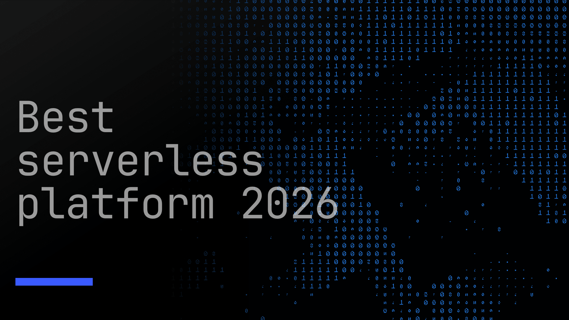 Best serverless platform to host a small API in 2026